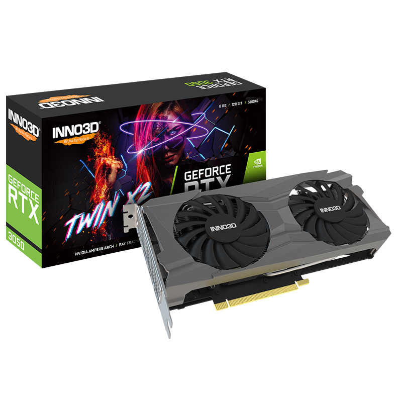 Inno3D GeForce RTX 3050 Twin X2 8G Graphics Card