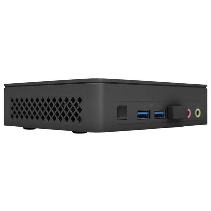 Intel NUC 11 Essential Mini PC Intel Celeron Processor 64GB eMMC 4GB DDR4 W11H no Cord Single Pack