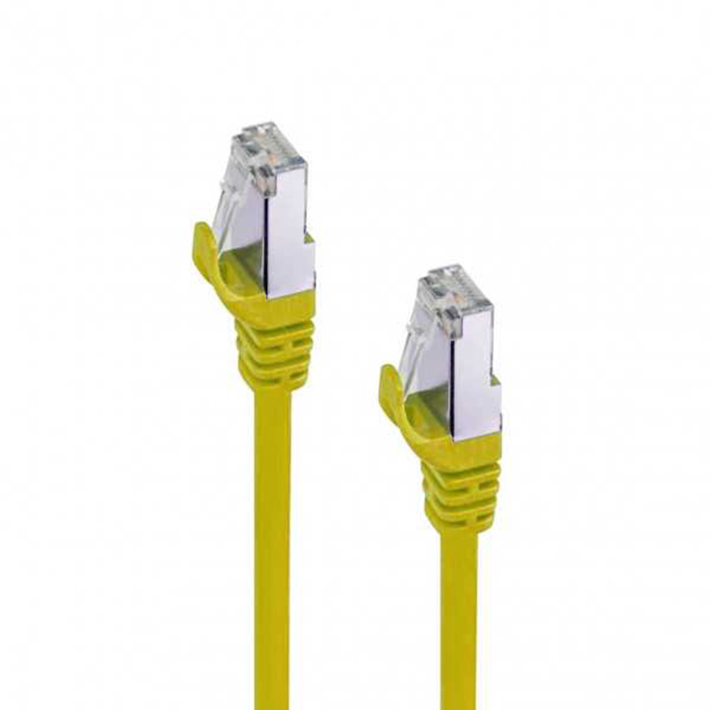 Cablelist CAT8 SF/FTP RJ45 Ethernet Cable 0.5m Yellow (NCABCLFCAT8B006)