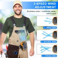 3-in-1-Portable-Waist-Clip-Fan-6000mAh-Neck-Fan-18h-Long-Working-USB-Personal-Belt-Fan-3-Speed-Handfree-Cooling-Fan-for-Outdoor-Working-Hiking-Camping-20