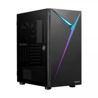 Gamdias Argus E4 Elite Tempered Glass ARGB Strip Sync Mid Tower Gaming ATX Case NO PSU & Fan