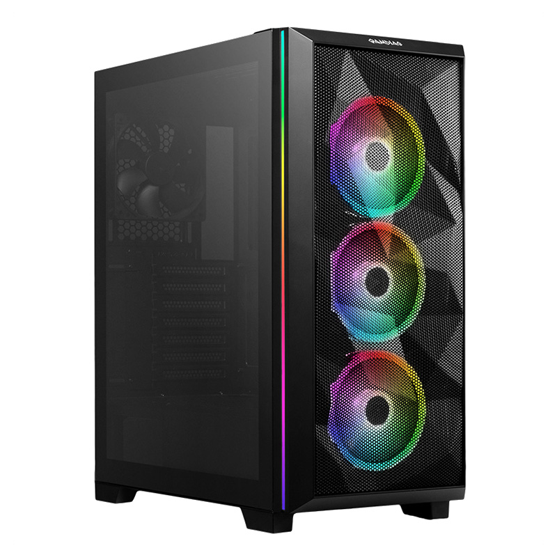 Gamdias Athena M2 Elite Tempered Glass ARGB mid Tower ATX Gaming Case (ATHENA M2 ELITE)