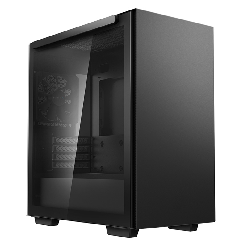 Deepcool MACUBE 110 Tempered Glass Micro ATX Case - Black (DP-R-MACUBE110-BKNGM1N-G-1)