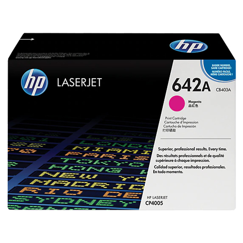 HP Original 642A Toner Cartridge - Magenta