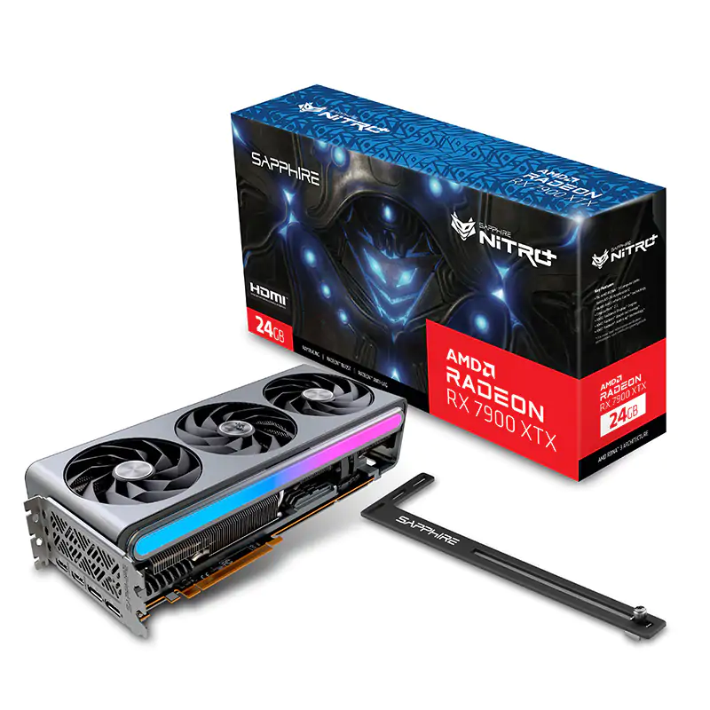 Sapphire Nitro+ Radeon RX 7900 XTX Vapor X Gaming 24G Graphics Card (11322-01-40G)