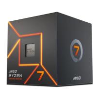 AMD Ryzen 7 7700 8 Core AM5 5.3 GHz CPU Processor with Wraith Prism Cooler (100-100000592BOX)
