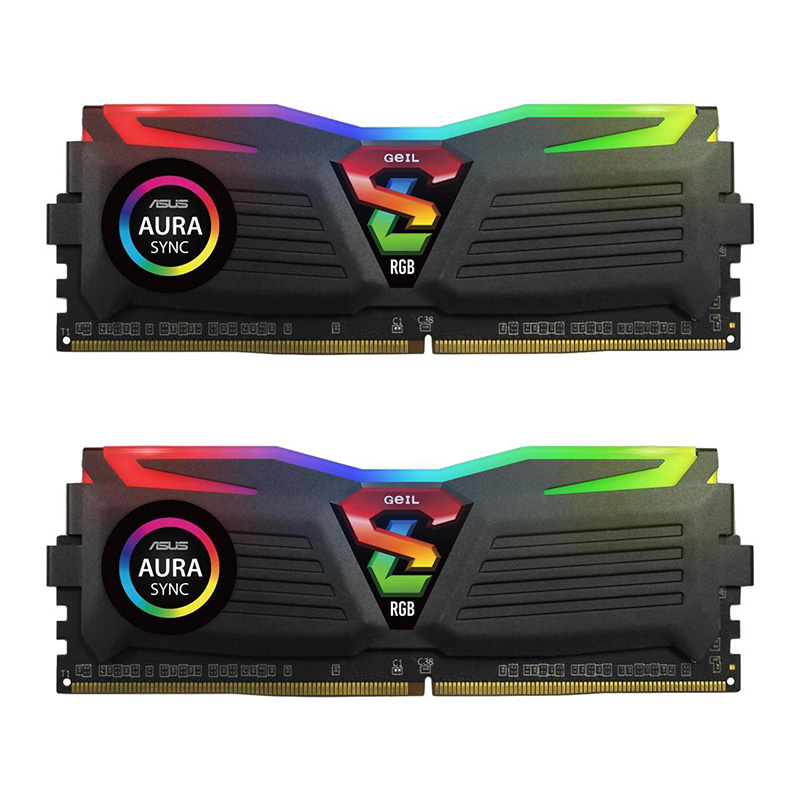 Geil 16GB (2x8GB) GLS416GB3000C16ADC 3000MHz DDR4 RAM Black