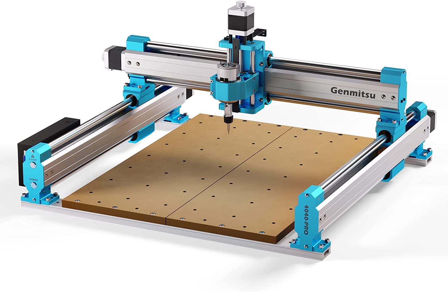 Genmitsu CNC Machine 4040-PRO for Wood Acrylic MDF Nylon Carving Cutting, GRBL Control, 3 Axis CNC Router Machine, Working Area 400 x 400 x 78mm (15.7