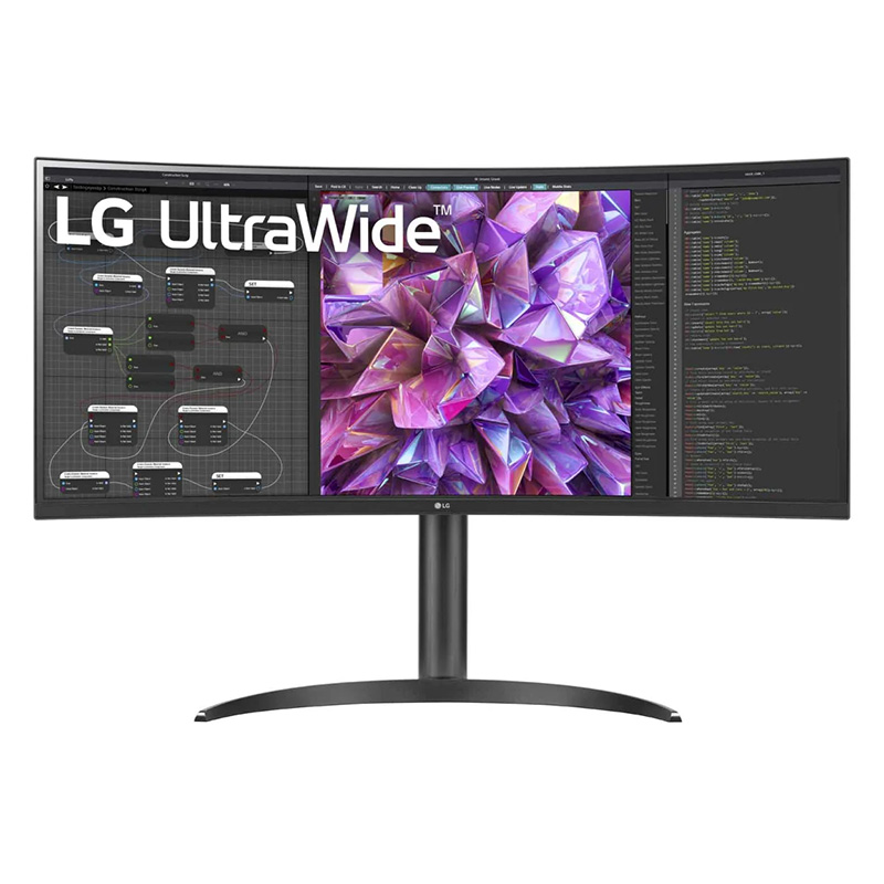 LG 34in QHD IPS USB-C Ultra Wide Curved Monitor (34WQ75C-B)