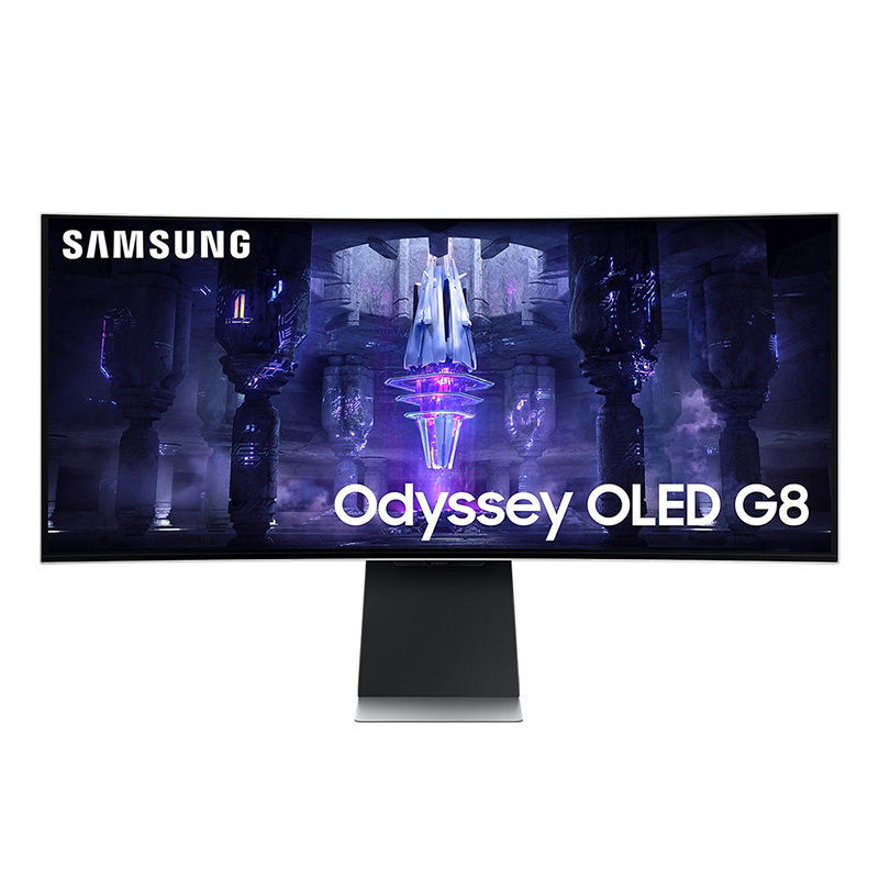 Samsung Odyssey G8 34in UWQHD OLED 175Hz FreeSync Curved Gaming Monitor (LS34BG850SEXXY) - OPENED BOX 73649
