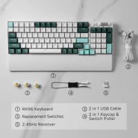 Keyboards-RK-ROYAL-KLUDGE-RK96-RGB-Limited-Ed-90-96-Keys-Wireless-Triple-Mode-Bluetooth-5-0-2-4G-USB-C-Hot-Swappable-Mechanical-Keyboard-Camp-Green-7