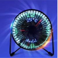 Smart-Home-Appliances-USB-Desk-Fan-With-LED-Time-Display-4-Inch-Portable-Metal-Frame-Cooling-Fan-360-Rotation-Low-Noise-Clock-Fan-for-Home-Office-54