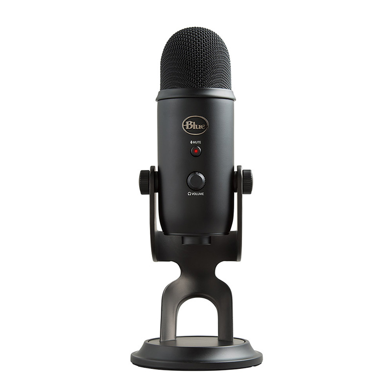 Blue Microphones Yeti 3 Capsule USB Microphone Blackout