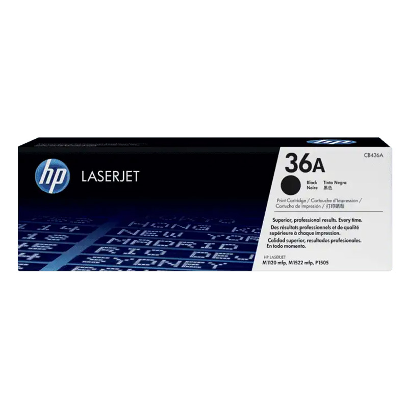 HP Authentic #36A Toner Cartridge - CB436A