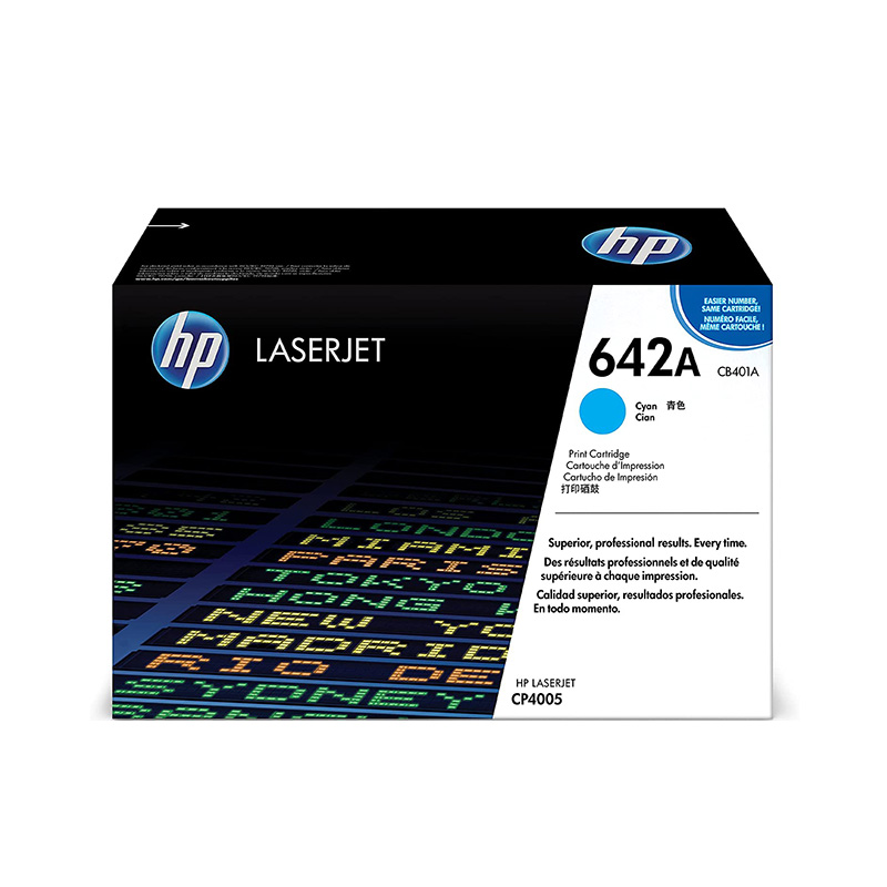 HP CB401A Original 642A Cyan Toner Cartridge