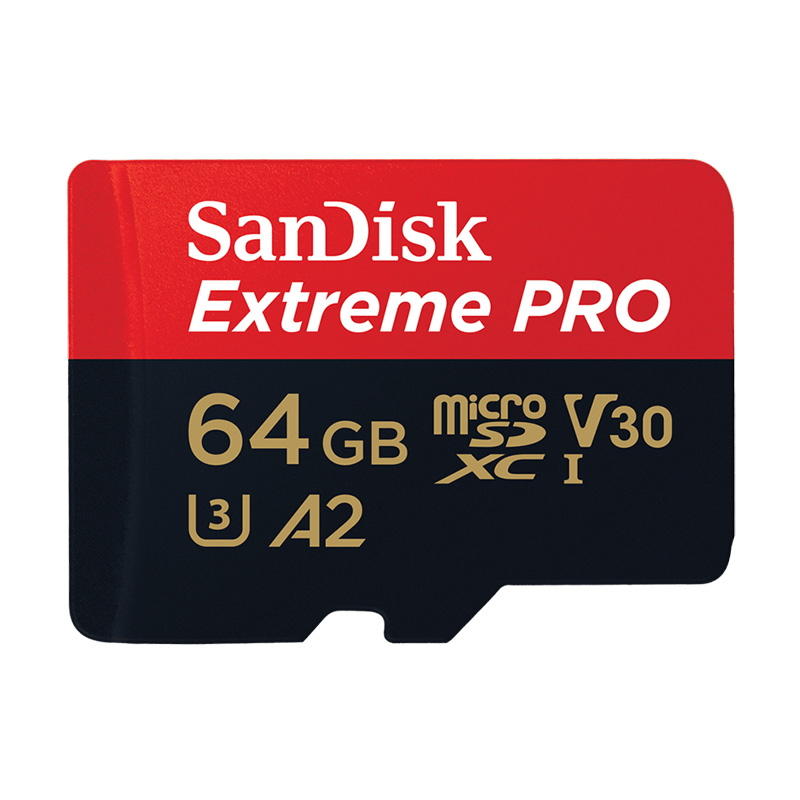 Sandisk 64GB Extreme Pro SQXCU 200MBs Micro SDXC Card (SDSQXCU-064G-GN6MA)