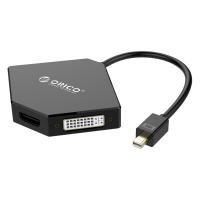 Orico Mini DisplayPort to HDMI+DVI+VGA Adapter - Black