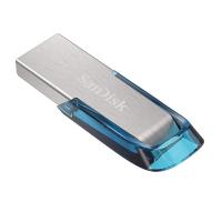 USB-Flash-Drives-Sandisk-64GB-Ultra-Flair-USB-3-0-Flash-Drive-Blue-2