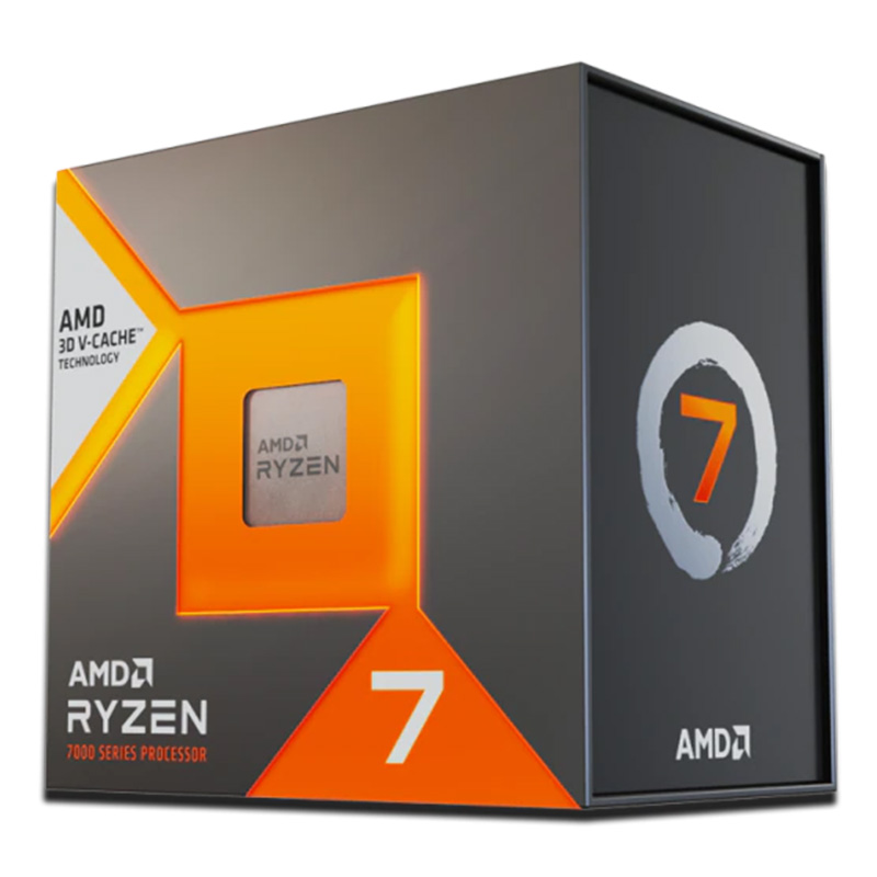 AMD Ryzen 7 7800X3D 8 Core AM5 5GHz CPU Processor (100-100000910WOF)