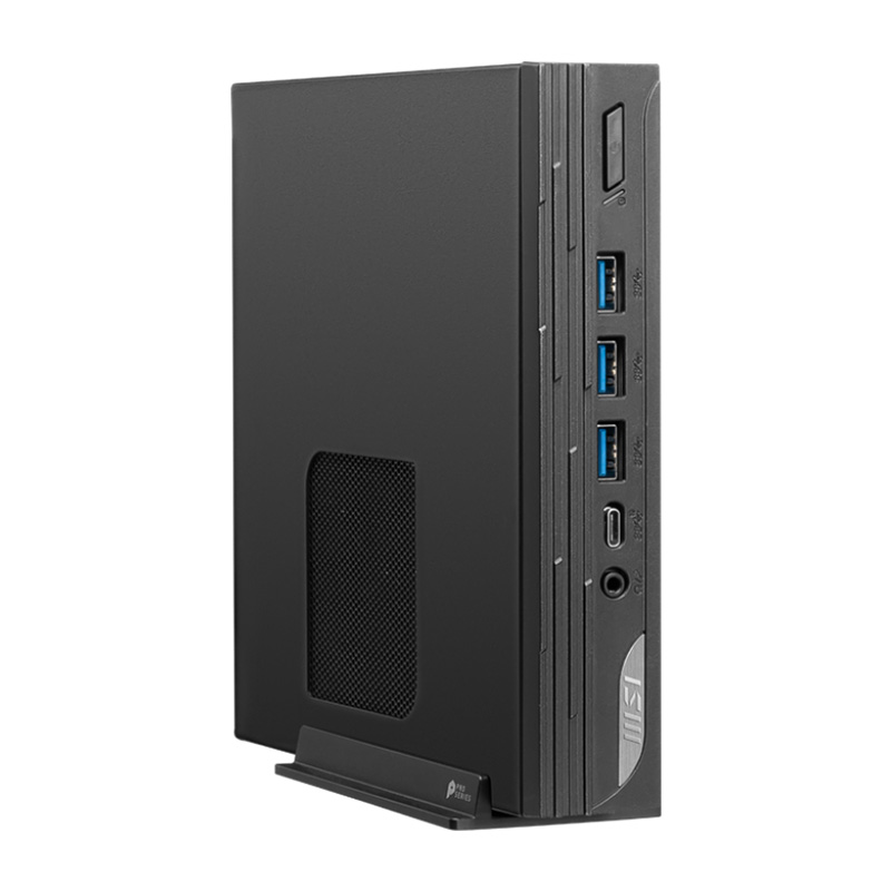 MSI i5-1340P Wifi6 Thunderbolt 4 Barebone Mini PC - Black (PRO DP10 13M-020BAU)