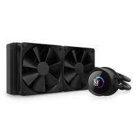 NZXT Kraken 240 240mm AIO Liquid Cooler with LCD Display - Black