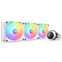 NZXT Kraken 360 RGB 360mm AIO Liquid Cooler with LCD Display - White