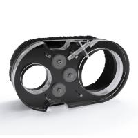 Laser-Engravers-Genmitsu-CNC-Dust-Shoe-69mm-Spindle-Acrylic-Cover-Cleaner-for-CNC-Router-PROVerXL-4030-CNC-Machines-with-a-69mm-Diameter-Motor-Hose-Adapter-Diameter-8