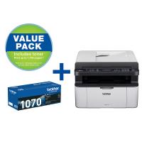Brother MFC-1810 Monochrome Laser Multi-Function Printer with TN-1070 Toner Cartridge