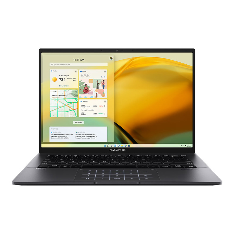 Asus Zenbook 14 14in WQXGA R5-7530U AMD Radeon 512GB SSD 16GB RAM W11H Laptop - Jade Black (UM3402YAR-KP563W)