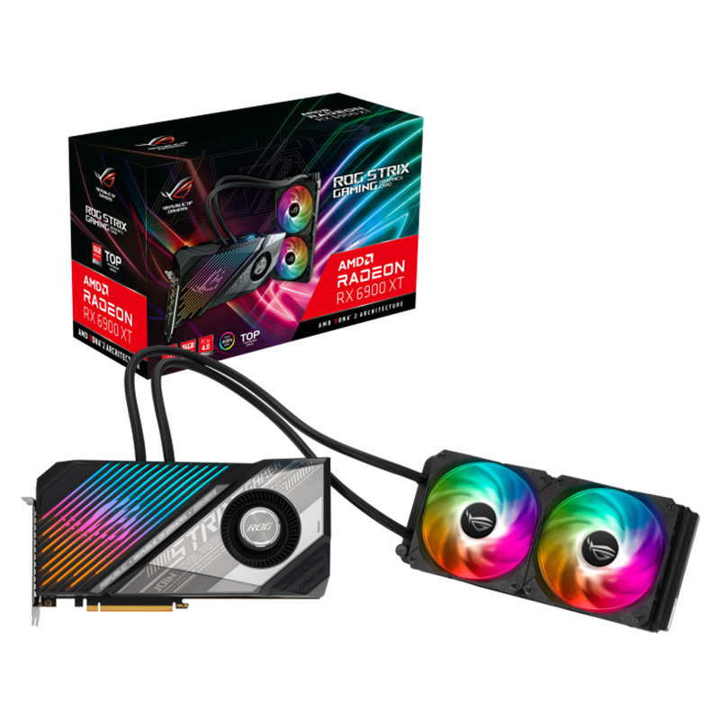 Asus ROG Strix LC Radeon RX 6900 XT T16G Graphics Card (ROG-STRIX-LC-RX6900XT-T16G-GAMING)