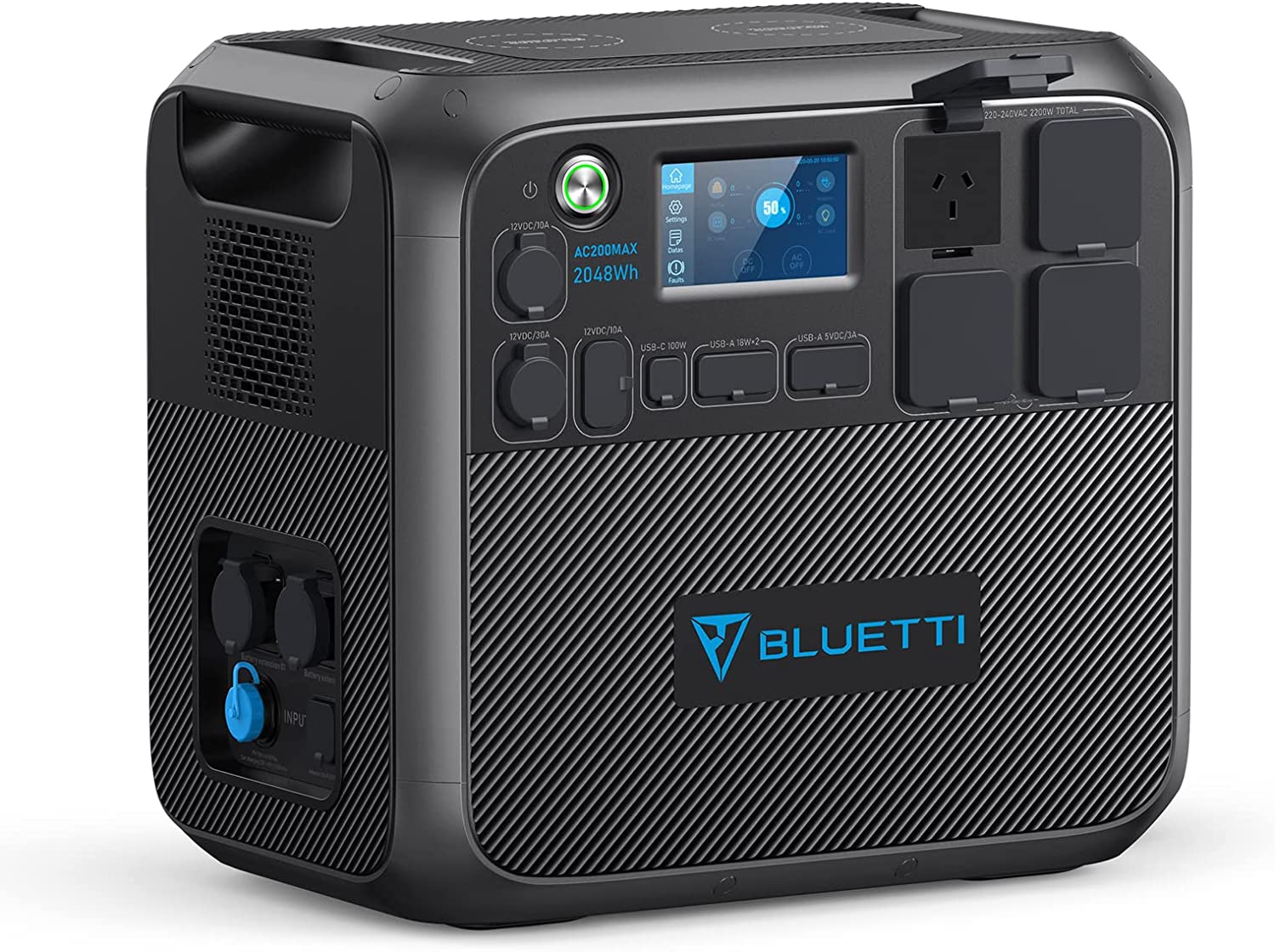 BLUETTI AC200MAX Portable Power Station 2200W 2048Wh