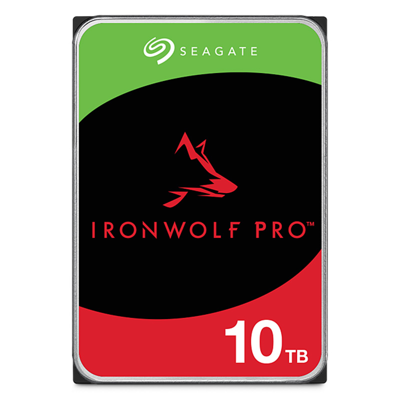 Seagate IronWolf Pro 10TB 7200RPM 3.5in NAS SATA Hard Drive (ST10000NT001)