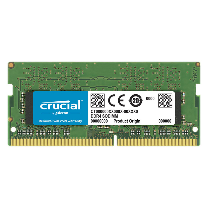 Crucial 32GB (1x32GB) CT32G4SFD832A 3200MHz SODIMM DDR4 RAM