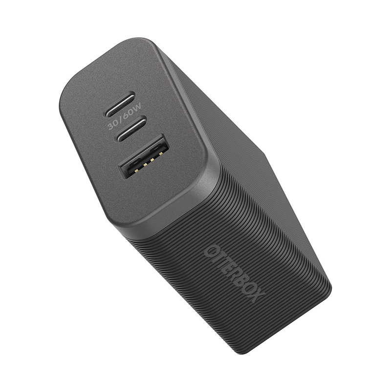 OtterBox 72W Triple Port USB-C Premium Pro Fast Wall Charger - Black