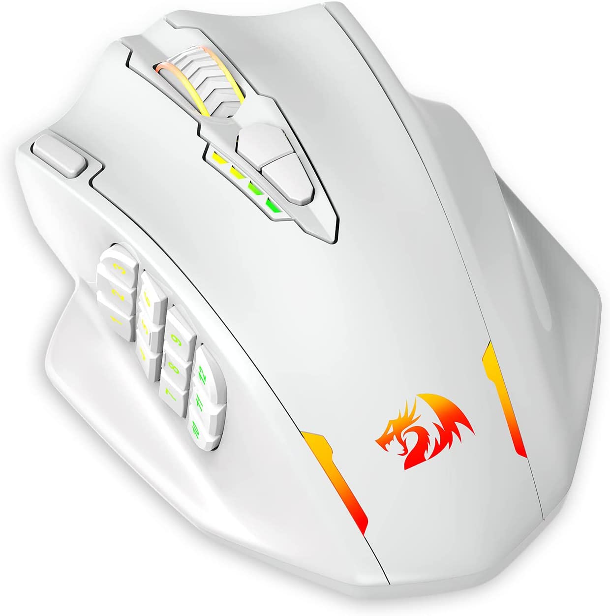 Redragon M913 Impact Elite Wireless Gaming Mouse, 16000 DPI Wired/Wireless RGB Gamer Mouse with 16 Programmable Buttons