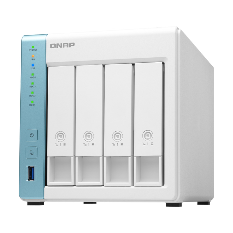 QNAP TS-431K 4 Bay Alpine AL214 Quad Core 1GB NAS