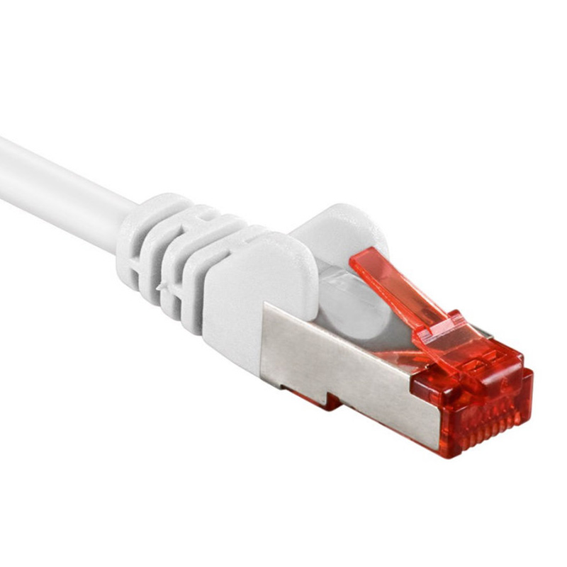 Hypertec CAT6A Shielded Ethernet Cable 2m - White