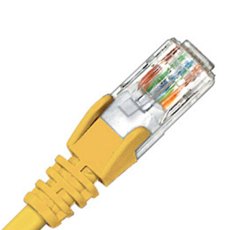 Hypertec Cat6 RJ45 Ethernet Cable 2m - Yellow
