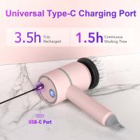 Home-and-Kitchen-Electric-Spin-Scrubber-Rechargeable-Cleaning-Brush-with-3-Brush-Heads-Portable-Scrubber-Kit-Suitable-for-Bathroom-Kitchen-Mother-s-Day-Gift-82