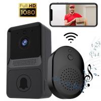Video Doorbell Wireless Doorbell Camera with Wireless Chime 1080p HD Video 2 way Audio Smart Door Bell with Cloud Storage Night Vision Wide Angle IP55