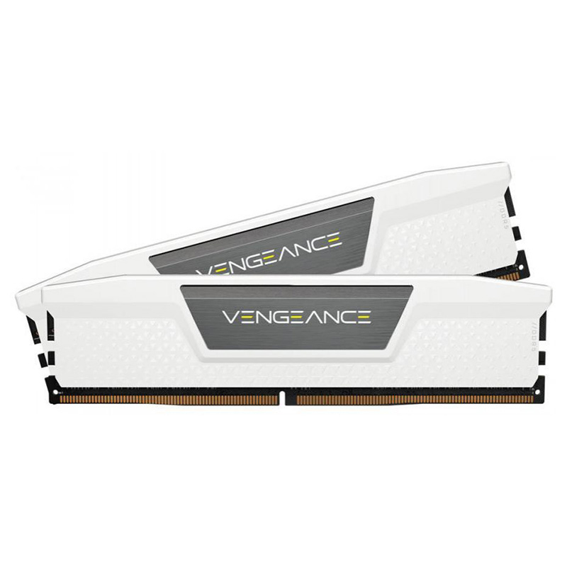 Corsair Vengeance 32GB (2x16GB) C36 5600MHz DDR5 DRAM - White (CMK32GX5M2B5600C36W)