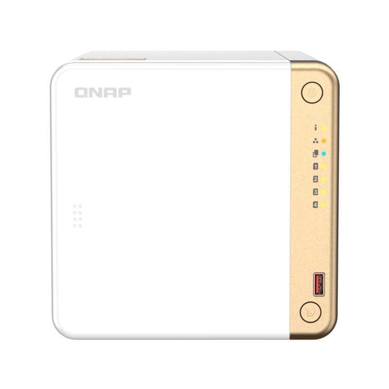 QNAP TS-462-4G 3.5in SATA Intel Celeron N4505 2 Core 4GB RAM - Tower