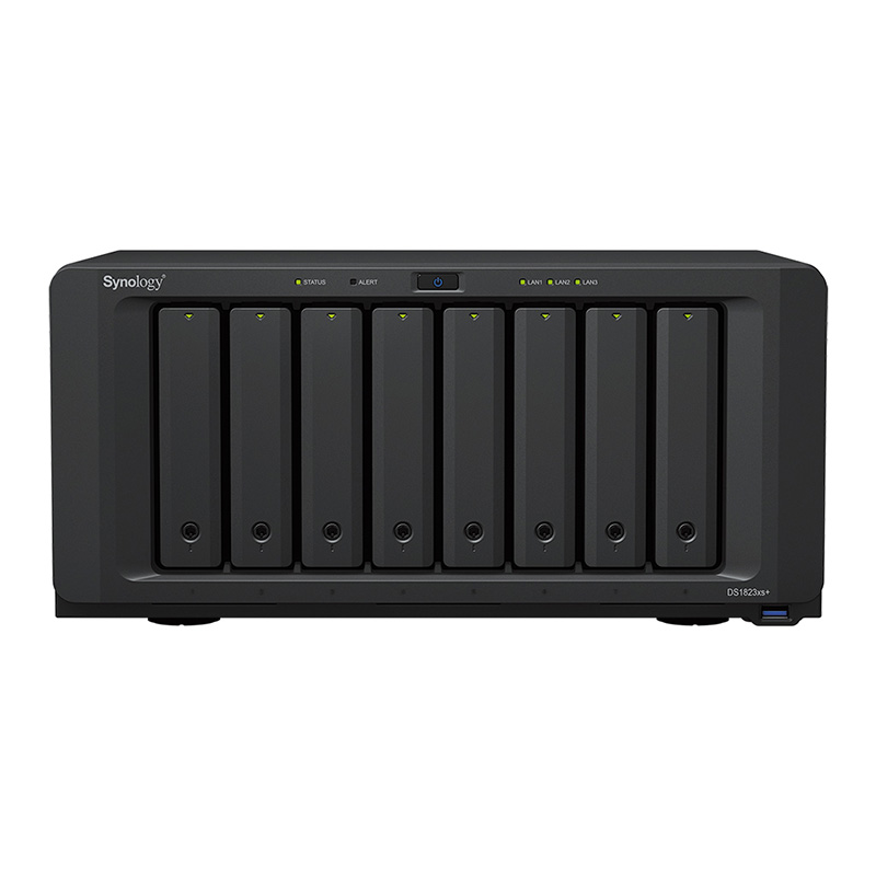 Synology DiskStation DS1823xs+ 8-Bay + 2 x NVMe, 3.5 Diskless NAS