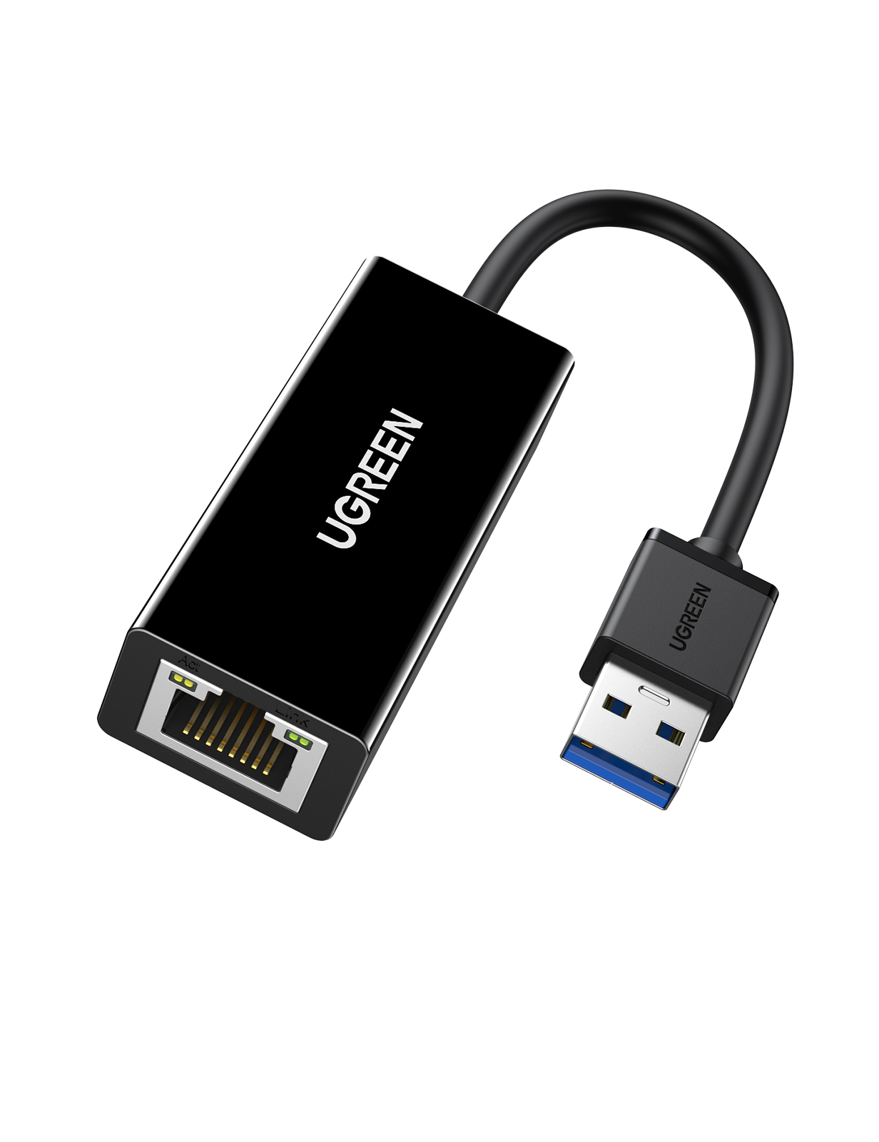 UGREEN USB 3.0 Gigabit Ethernet Adapter (Black) - OPENED BOX 73828