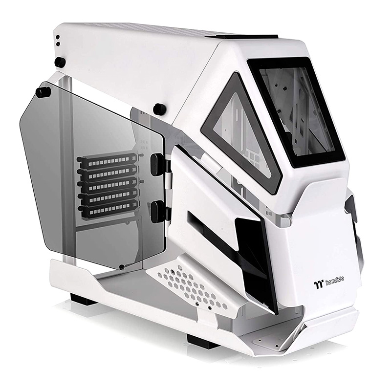 Thermaltake AH T200 TG mATX Case - Snow (CA-1R4-00S6WN-00)