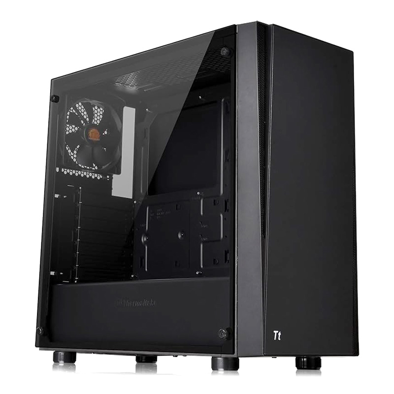 Thermaltake Black Versa J21 Tempered Glass Edition Mid Tower Chassis (CA-1K1-00M1WN-00)