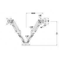 Computer-Accessories-Loctek-17-30-Dual-Gas-Spring-Monitor-Stand-Black-Ergonomic-360deg-Swivel-Arm-Max-Load-Capacity-2-9-KG-VESA-75-100mm-3