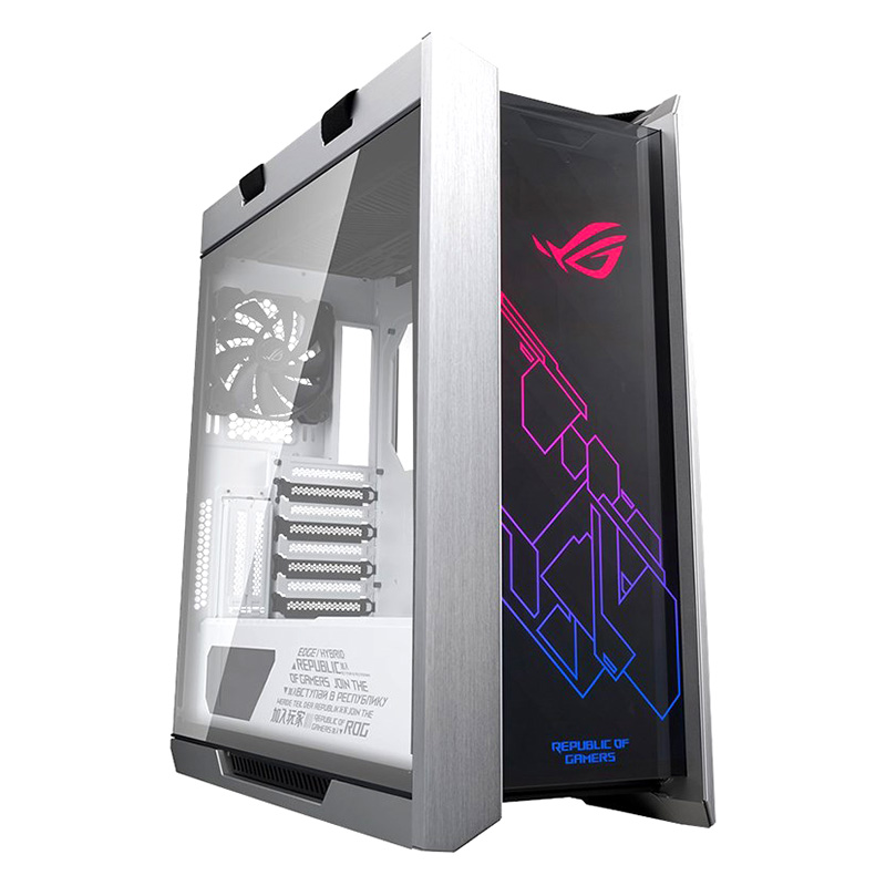 Asus GX601 ROG Strix Helios Mid Tower E-ATX Case - White (GX601-ROG-STRIX-HELIOS-WHT)