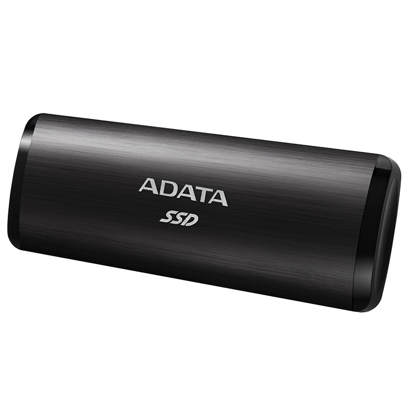 ADATA 256GB SE760 USB Type C External SSD - Black (ASE760-256GU32G2-CBK)