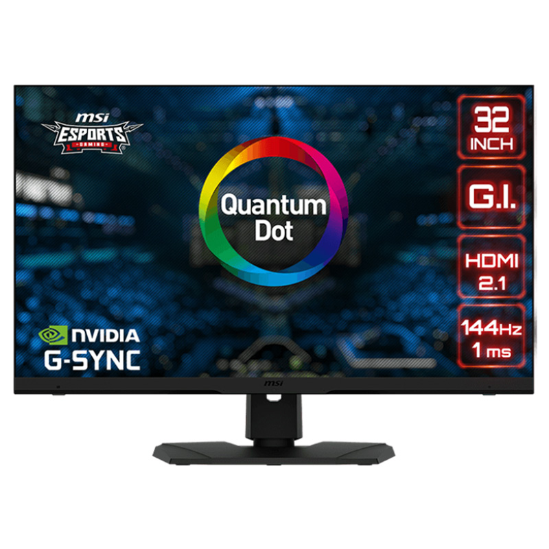 MSI Optix 32in 4K UHD IPS 144Hz Gaming Monitor (Optix MPG321UR-QD)